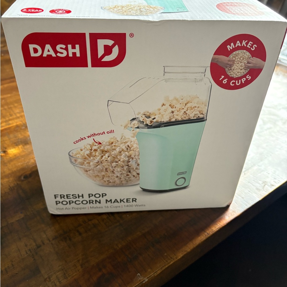 Ash Fresh Pop Hot Air Popcorn Maker - Mint